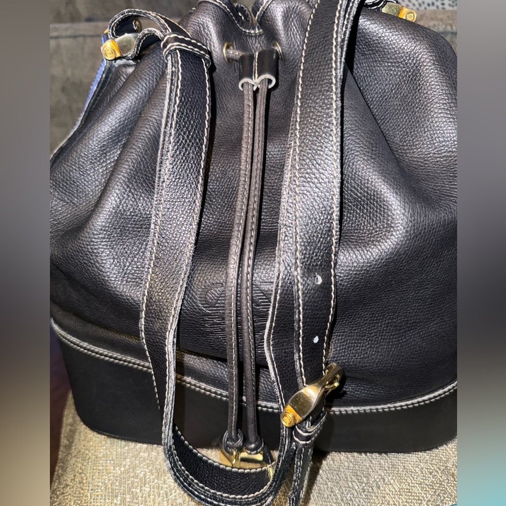 Loewe Black Bucket Shoulder Bag